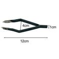 thumbnail image 4 of BELOVING Watch Spring Bar Tweezers Home Watch Repair Practical Spring Bar Remove Tool Dark Gray, 4 of 10