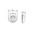 thumbnail image 5 of Security Protection Pads For Stair Gate Door Gate And Stairs Grille Clamp Feet, 5 of 5