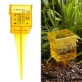 thumbnail image 2 of Tizuqe Outdoor Water Measuring Tool 1.5" Rain Gauge/Sprinkler Gauge Wide Mouth Bright Yellow for Lawn & Garden 10 Pcs/set, 2 of 9