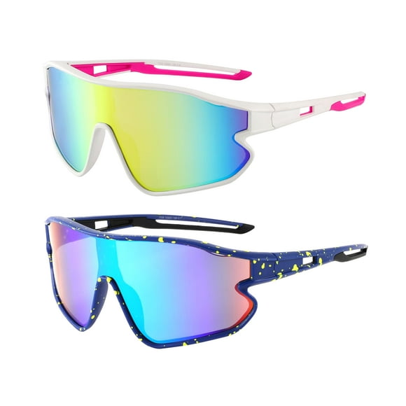 Gafas Deportivas Yogo Vision para Niños Béisbol UV400 Paquete de 2