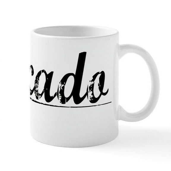 CafePress - Avocado, Vintage Mug - 11 oz Ceramic Mug - Novelty Coffee Tea Cup