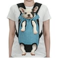 thumbnail image 5 of PetAmi Dog Carrier Backpack, Adjustable Pet Cat Front Carrier Backpack, Ventilated Dog Chest Carrier for Hiking Camping Travel, Sling Bag for Small Medium Dog Cat Puppies, Small, 5-9 lbs, Sea Blue, 5 of 8
