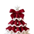 thumbnail image 3 of DIY Crochet Christmas Tree Kit Material Navidad () Rojo, 3 of 9