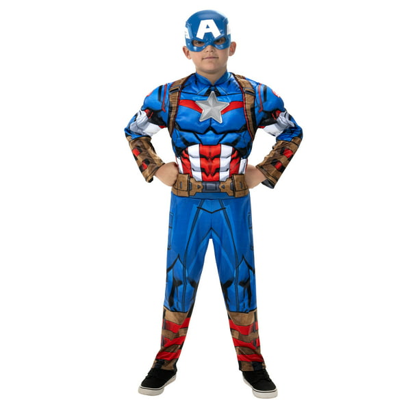walmart.com | Marvel Captain America Youth Size M Halloween Costume Ages 8+