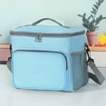 thumbnail image 6 of DefiDgd Insulated Foil Tote Bag Thickened Lunch Pouch,Lightweight Handheld Portable Food Storage for Workers Office Home Suppies(Light Blue), 6 of 6