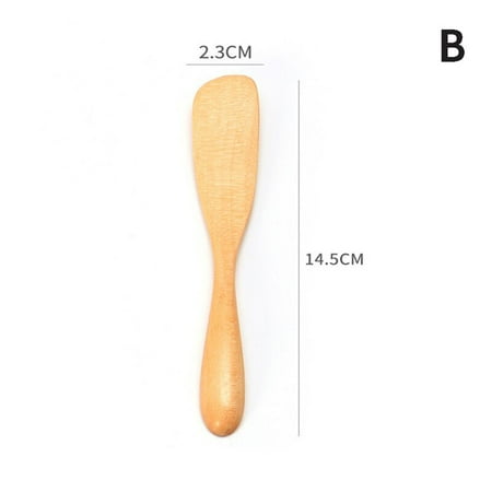 

Thick Handle Wooden Butter Knife Marmalade Knife Japanese Style Dinner Knife Thick Handle Knife Style Tabeware
