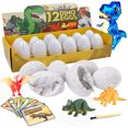 thumbnail image 1 of Kit de excavacion de huevos dino KBD 12 huevos de dinosaurio, 1 of 2