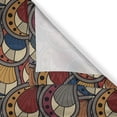 thumbnail image 6 of Ambesonne African Valance & Curtain, Abstract Paisley Motifs, 55"x24", Multicolor, 6 of 6