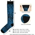thumbnail image 3 of FREEAMG 1 Pair Compression Socks 20-30mmHg Knee High Women Socks Tube Athletic Stockings for Medical Nurse Winter Travel, 3 of 7