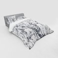 thumbnail image 3 of Ambesonne Abstract Bedding Set 3 Pcs, Surreal Abstract, Twin XL, Grey White, 3 of 3
