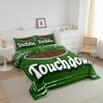 thumbnail image 3 of American Football Bedding Sets Sports Comforter Set Rugby Game Bedding Comforter Sets American Football Game Theme Down Comforter for Football Lover Quilt Set, 3 of 7
