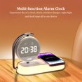 thumbnail image 4 of maskred ABS Alarm Clock Table Lamp Built-in Battery Overvoltage Detection 180掳 Angle Adjustment And Foreign, 4 of 6