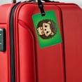 thumbnail image 5 of Hedgehog Cute Faux Leather Travel Luggage Tag, 5 of 7