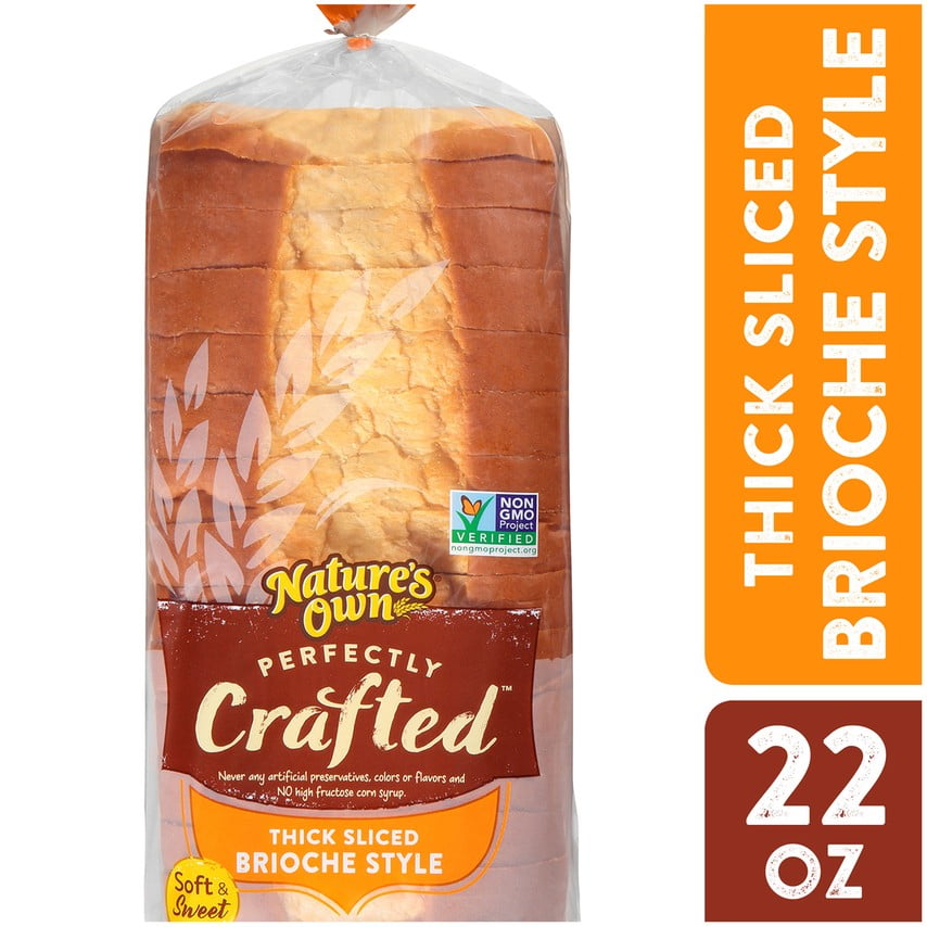 Nature's Own® Perfectly Crafted™ Thick Sliced Brioche Style Bread 22 oz