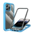 thumbnail image 4 of Elegant Choise for iPhone 14 Pro Case with Built-in Back Protector Shockproof Phone Cover, Blue, 4 of 14