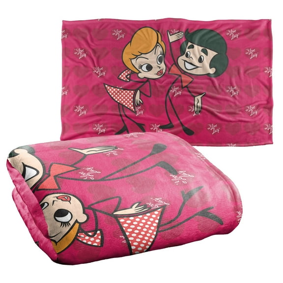 I Love Lucy Ricky And Lucy Silky Touch Super Soft Throw Blanket 36" x 58"