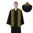 thumbnail image 4 of Kdxio Sunflower 6 Graduation Stole Class, Graduation Sash, Unisex Adult 36" Academic Commencements-Flattened, 4 of 7