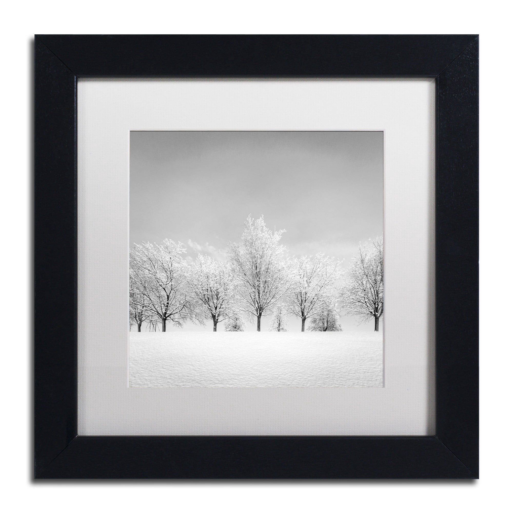 Dave MacVicar 'Ice Storm' Matted Framed Art