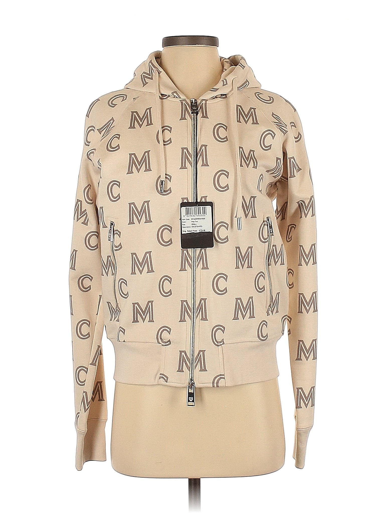 Buy Pre-Owned MCM Womens Size S Zip Up Hoodie at Ubuy Tunisia