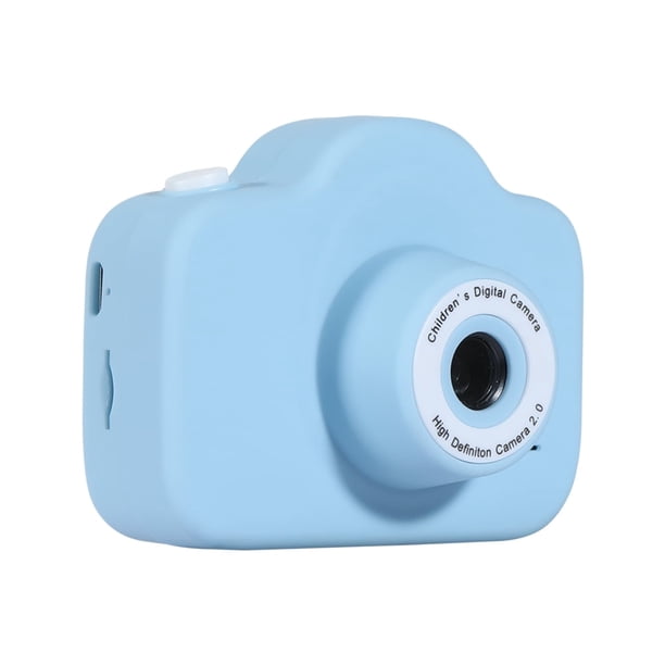 Cámara fotográfica digital educativa para niños Yiaieng de 2 pulgadas HD IPS con lector de tarjetas de 32 GB (azul)
