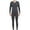 Dark Gray, variant on Homenesgenics Thermal Underwear for Men Casual Solid Pullover Long Sleeves High Elasticity Keep Warml underwear Tops and Pants Suit