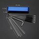 thumbnail image 2 of Jet Cleaning Brushes, Carb Carburetor Cleaners 15pcs Nylon Brushes & Cleaning Needles + Cleaning Wires Set + Hexagon Wrench, 2 of 5