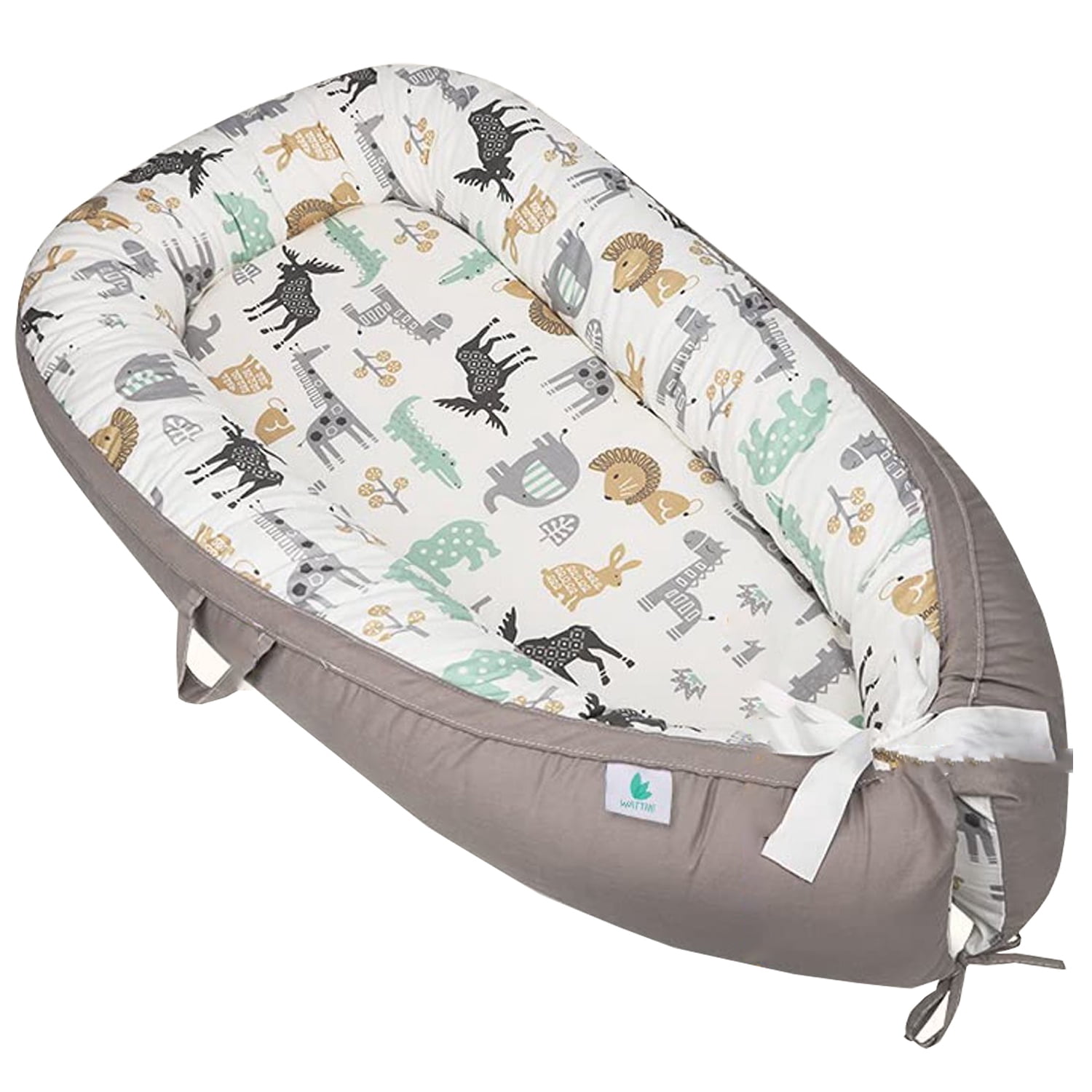 RUseeN Baby Lounger Pillow, Breathable & Portable Infant Lounger Pillow