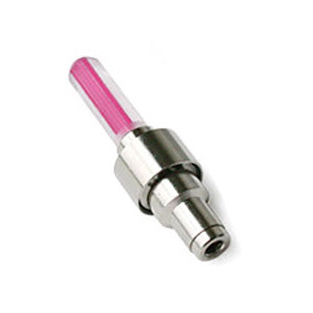 Becaristey LED Wheel Line Light Tire Plastic Flash Lamps Riding Accessories Waterproof Bike Decoration Parts Household Repair Pink shell pink light 1Set