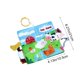 thumbnail image 3 of Libro de tela interactivo masticable con cola para bebés | Libro de tela sensorial con sonido para aprendizaje temprano | Libro de actividades suave, lavable y resistente a las rasgaduras, 3 of 6