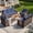 Blue, variant on NestNook 4-Piece Wicker Patio Furniture Set, 4-Seat Conversation Set with Loveseat, 2 Swivel Rocking Chairs, Table, 330lb Weight Capacity, Waterproof