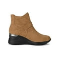 thumbnail image 3 of Unique Bargains Women's Platform Buckle Decor Wedge Heels Ankle Boots, 3 of 7