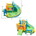 thumbnail image 2 of CIPACHO Inflatable Water Slide with Dual Slides and Splash Pool Bounce House with 680W Blower, Inflatable Water Park for Kids Backyard Summer, 2 of 3