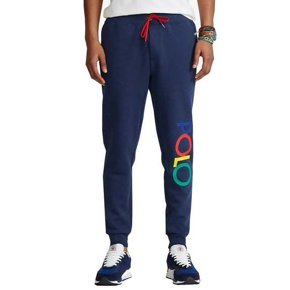 Polo Ralph Lauren Men's Double Knit Joggers (Navy, Medium)