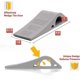 thumbnail image 3 of Door Stopper Rubber Door Stop Wedge Security Door Stops With Door Holder Rubber, 3 of 4