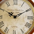 thumbnail image 2 of Battery Operated Silent Table Clock Vintage Retro Iron Ornament Home Decoration, 2 of 8