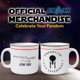 thumbnail image 4 of Silver Buffalo Star Trek Property of the Enterprise - Tazas, 20 onzas, color blanco y negro, 4 of 7