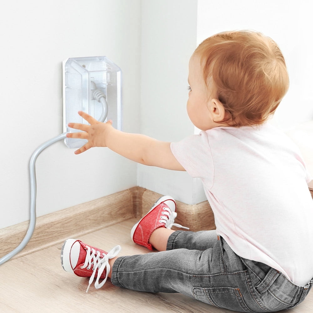 EUDEMON Electrical Outlet Cover Box, Clear photo 8