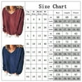 thumbnail image 2 of Women Long Sleeve Round Neck Sweater Fluffy Fuzzy Acrylic Pullover Tops Chunky Knitted Solid Color Oversized Loose Jumper, 2 of 4