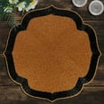 thumbnail image 2 of Decozen Warm Copper and Black Beaded Placemats for Dining Table - Set of 8-14 Inches for Kitchen Decor Scratch Heat Resistant Charger Durable Tablemats, 2 of 7