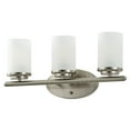 thumbnail image 5 of Aiwen Nickel Modern 3-Light Vanity Light with Milky White Glass Shade, Creative Wall Light for Bedroom Kitchen Hallway Staircase, 5 of 7
