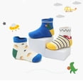 thumbnail image 5 of Fraobbg 12 Pairs Baby Non Slip Socks Toddler Ankle Socks with Grips Girls Boys, 5 of 10