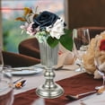 thumbnail image 4 of unbranded Florero De Metal Plateado Para De Hogar Con Estilo Vintage Y Simple, 4 of 7