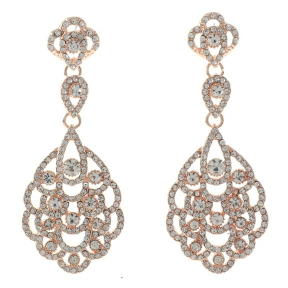 Rhinestone Post Earrings