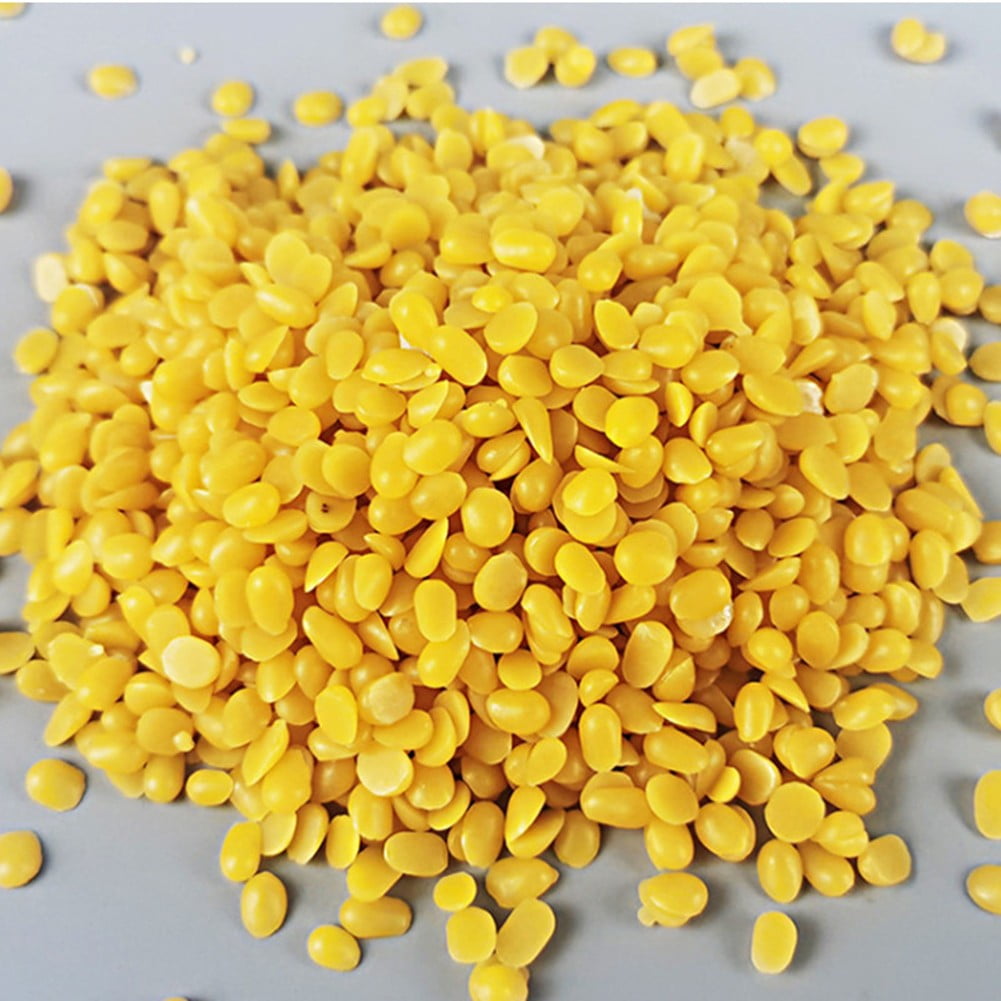 1000g Pure Natural Beeswax 100% No Added Soy Wax DIY Handmade Gift Wax Candle Making Supplies Yellow And White Beeswax