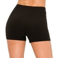 thumbnail image 4 of ALWAYS Women's 1" Waistband Yoga Lounge Shorts Black XS, 4 of 7