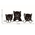 thumbnail image 7 of Clearance Wall stickers under $5,Cute Cat Theme Family Room Window Wall Mural Decorative Decal Detachable, 7 of 7