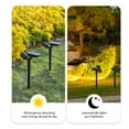 thumbnail image 3 of Foco Solar, 120 Grados Ajustable, Encendido Automático, Luz Solar De Paisaje Para Patio Al Aire, Jardín, Iluminación De Seguridad, 3 of 7