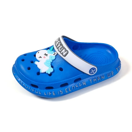 

Engtoy Little Big Kid s Garden Clogs Shoes Slip-On Summer Outdoor Beach Water Sandals