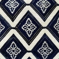 thumbnail image 6 of WYYP Diamond Pattern Round Tablecloth - Outdoor Picnic Camping and Indoor Kitchen Dining Party Table Decoration - 100% Polyester Fiber White, 6 of 8