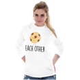 thumbnail image 5 of Cute Matching Set Couples Kawaii Plus Size Long Sleeve Graphic Tee Shirt Brisco Brands 3X, 5 of 6